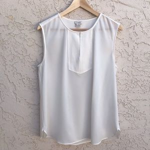 EUC J. Crew Factory Sleeveless Blouse, Size 12